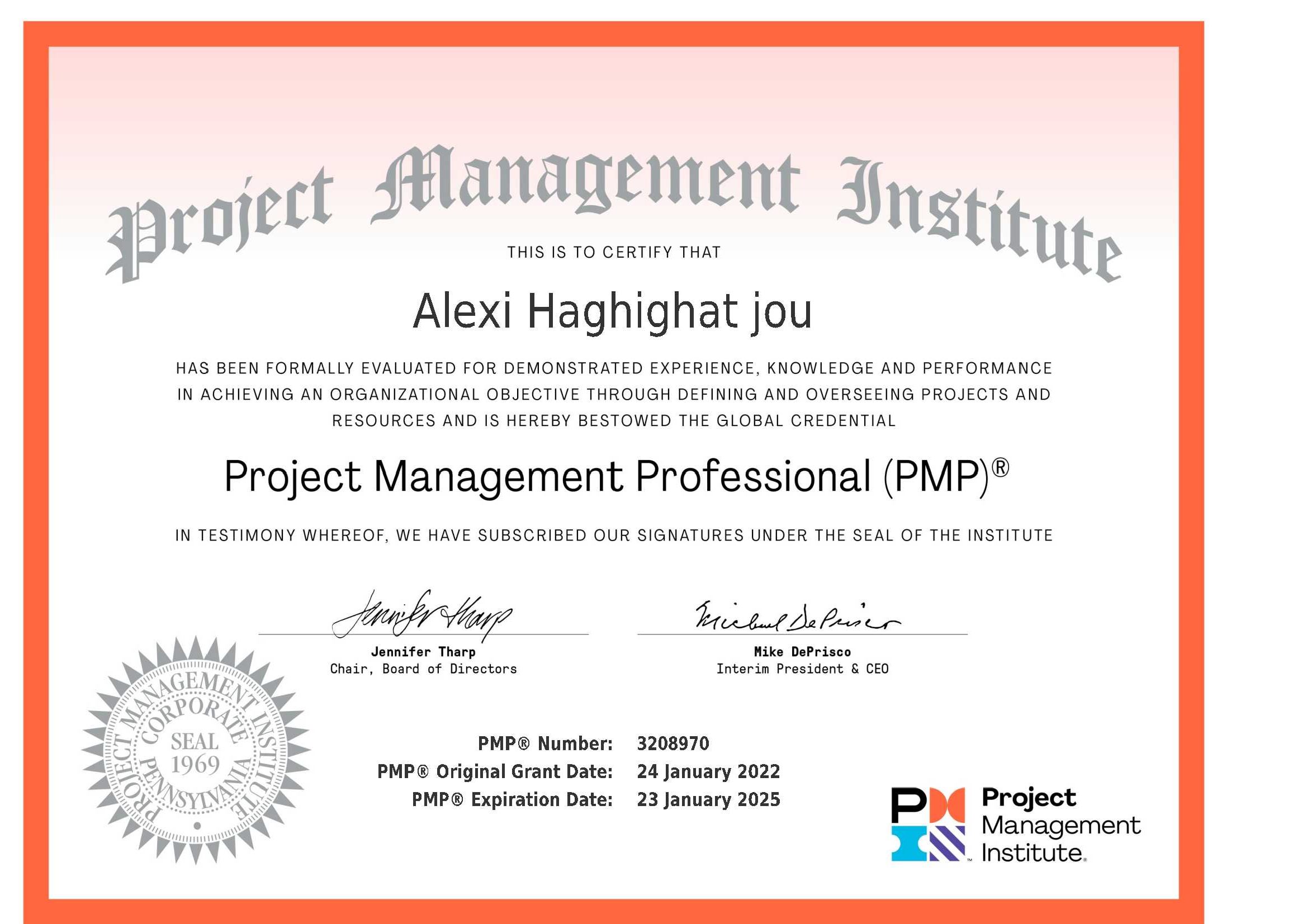 project management certification 2022